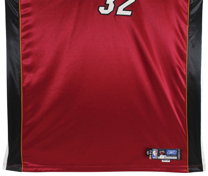 Shaquille O'Neal Game Worn & Signed Miami Heat Alternate Game Jersey - Sourced Direct from Shaq! (Shaq LOA, Beckett/BAS & Sports Investors LOA)