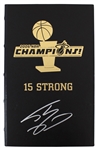 Shaquille ONeal Personally Owned & Signed "15 Strong" 2006 Miami Heat Hardcover Custom Book - Only Issued to Heat Players & Staff! (Shaq LOA  & Beckett/BAS)