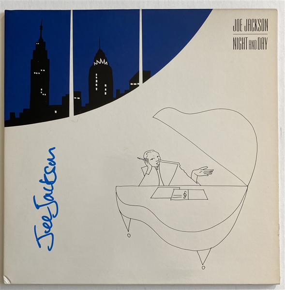 Joe Jackson Signed "Night and Day" Album w/ Vinyl (JSA COA) 