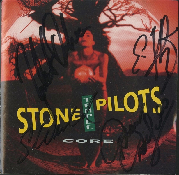 Stone Temple Pilots : Group Signed Core CD (BAS GUARANTEED)