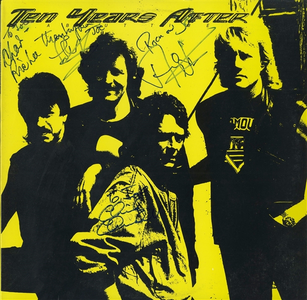 Ten Years After : Group Signed "About Time" LP (ACOA Authentication)