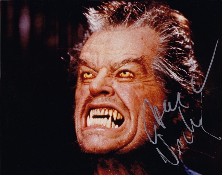 Jack Nicholson Signed IN-PERSON 8x10 Photo From 'Wolf'  (Beckett/BAS Guaranteed)