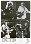 Led Zeppelin: John Bonham Autographed Swan Song Original Promotional 11.6” x 16.5” Poster (UK) (Tracks COA) 