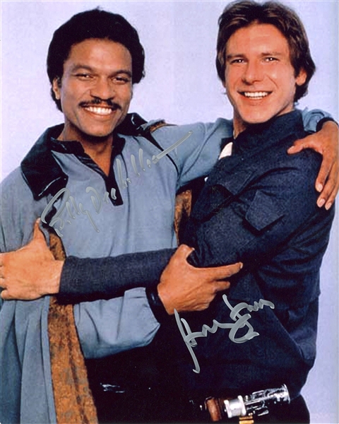 Star Wars: Ford & Williams 8” x 10” Signed Photo from “The Empire Strikes Back” (Beckett/BAS Guaranteed) 