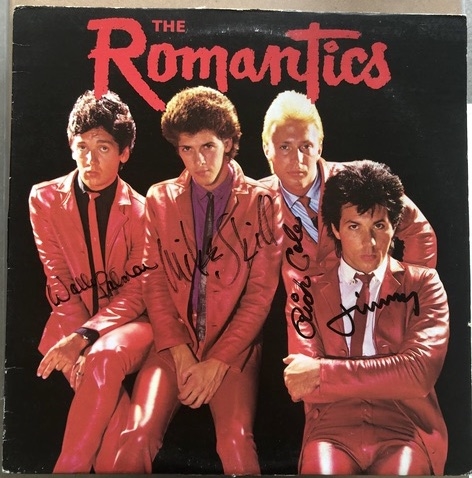 The Romantics Group Signed Self-Titled Debut LP Album Record (4 Sigs) (Beckett/BAS Guaranteed)  