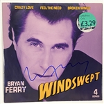 Bryan Ferry In-Person Signed “Windswept” 12” EP Record (John Brennan Collection) (Beckett/BAS Authentication)