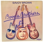 Savoy Brown: Kim Simmonds In-Person Signed “Boogie Brothers” Album Record (John Brennan Collection) (Beckett/BAS Authentication)