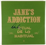 Janes Addiction: Dave Navarro In-Person Signed “Ritual De Lo Habitual” Album Record LP Flat (John Brennan Collection) (Beckett/BAS Authentication)