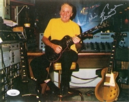 Les Paul In-Person Signed 8 x 10 Photo (John Brennan Collection) (JSA Authentication)