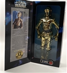 Star Wars: Anthony Daniels “C-3PO”  Signed 12” Figurine Toy (Official Pix) (Beckett/BAS Guaranteed) 