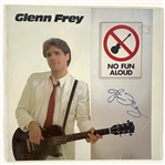 Eagles: Glenn Frey Signed “No Fun Aloud” Album Record (Beckett/BAS Guaranteed) 