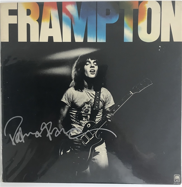 Peter Frampton Signed “Frampton” Record Album (Beckett/BAS Guaranteed) 