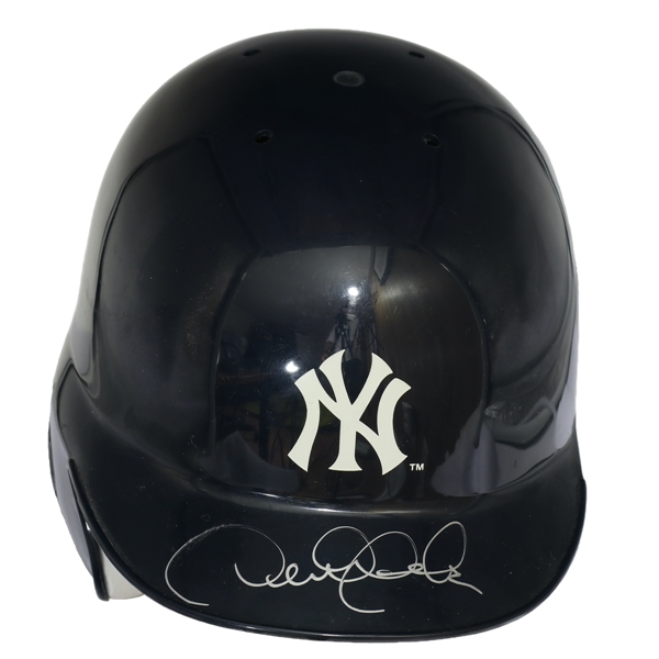 Derek Jeter signed NY Yankees mini helmet (Steiner COA & Numbered Hologram) (Beckett/BAS Guaranteed)