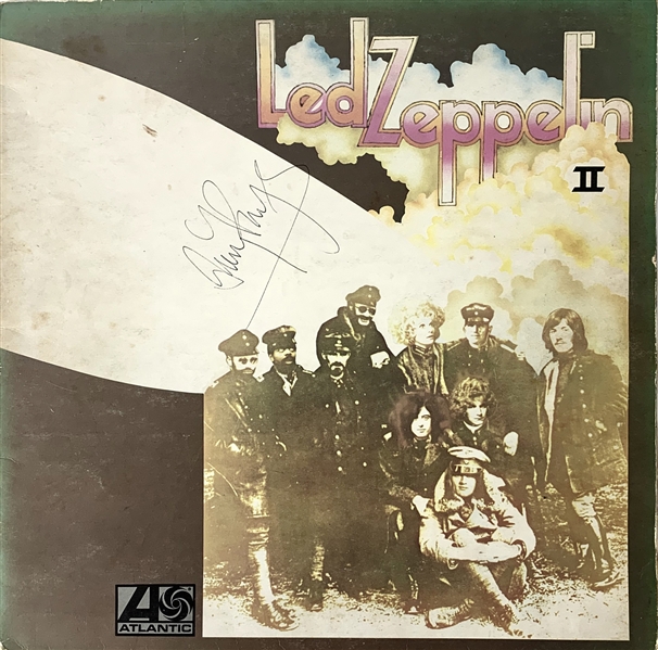 Zeppelin Treasure: Led Zeppelin II Group Signed Album w/ Bonham, Page, Plant & Jones! (Beckett/BAS & PSA/DNA)