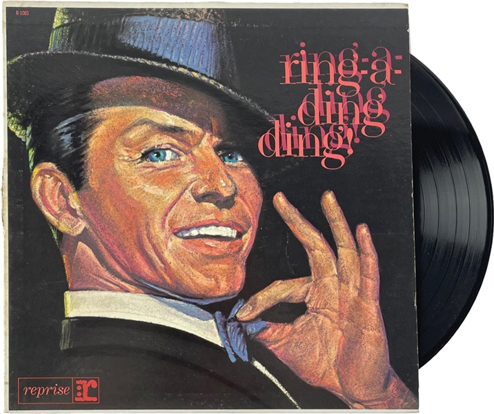 Frank Sinatra Signed "Ring-A-Ding Ding!" Record Album (JSA LOA)