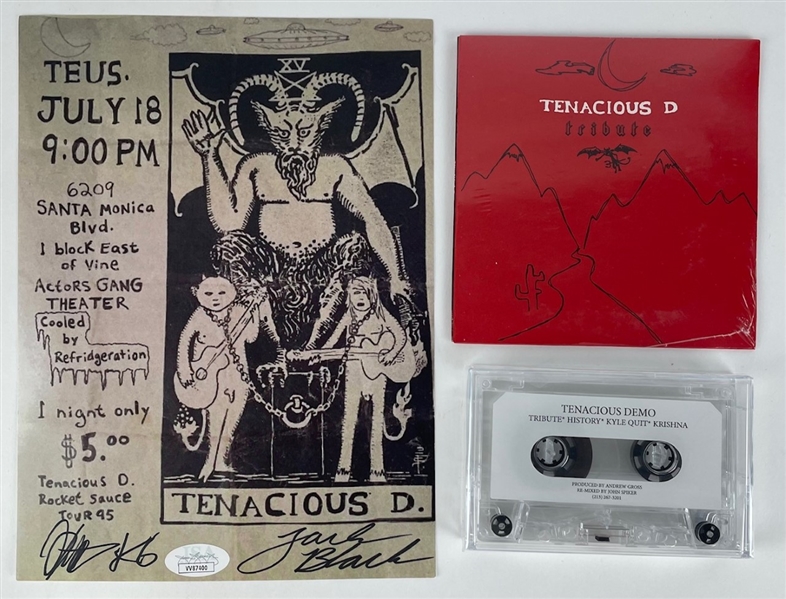 Tenacious D Retro Tribute Package (JSA)