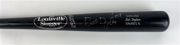 Bob Dylan Signed Louisville Slugger Bat (Beckett/BAS Guaranteed)