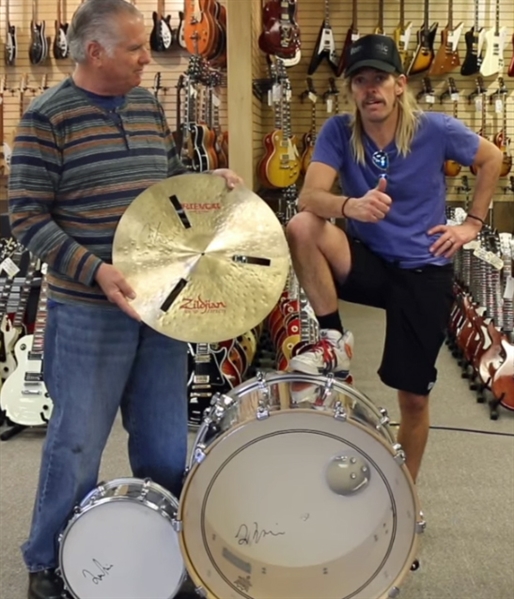 Taylor Hawkins Personally Owned & Played Drum Kit from 2005 Foo Fighters In Your Honor Tour - Also Played by David Grohl - Direct from Taylor Himself!