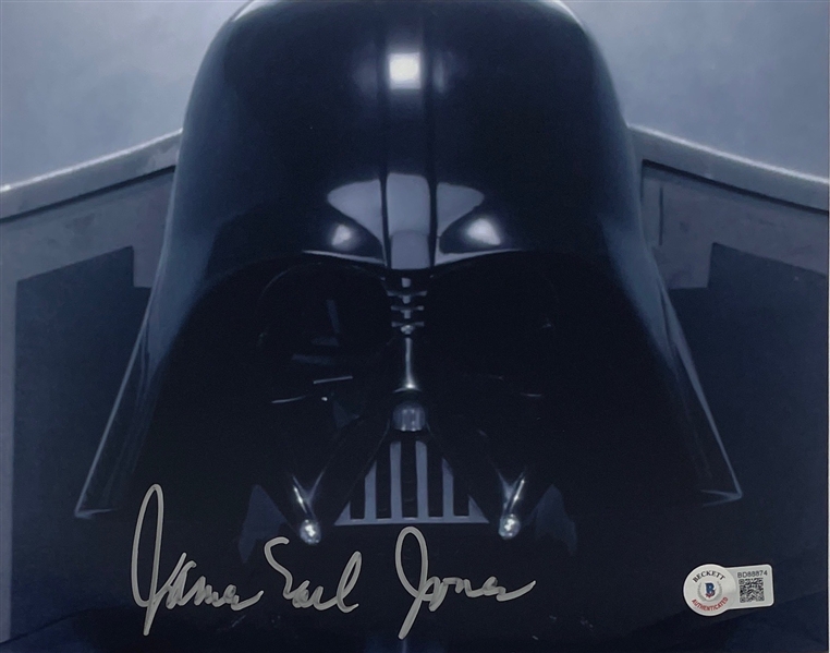 Star Wars: James Earl Jones Signed 8" x 10" Photo (BAS COA) (Steve Grad Autograph Collection)