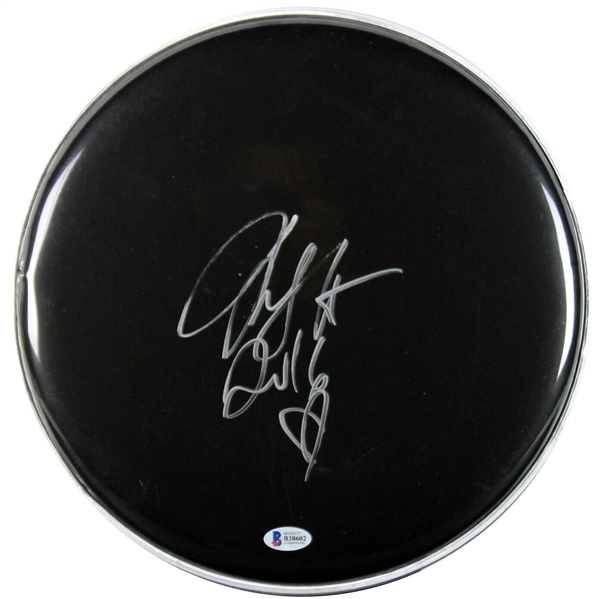 The Fugees: Lauryn Hill Signed 12-Inch Black Drumhead (Beckett/BAS)