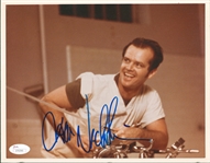 Jack Nicholson Signed 8" x 10" Color Photo from "One Who Flew Over the Cukoos Nest" (JSA LOA)