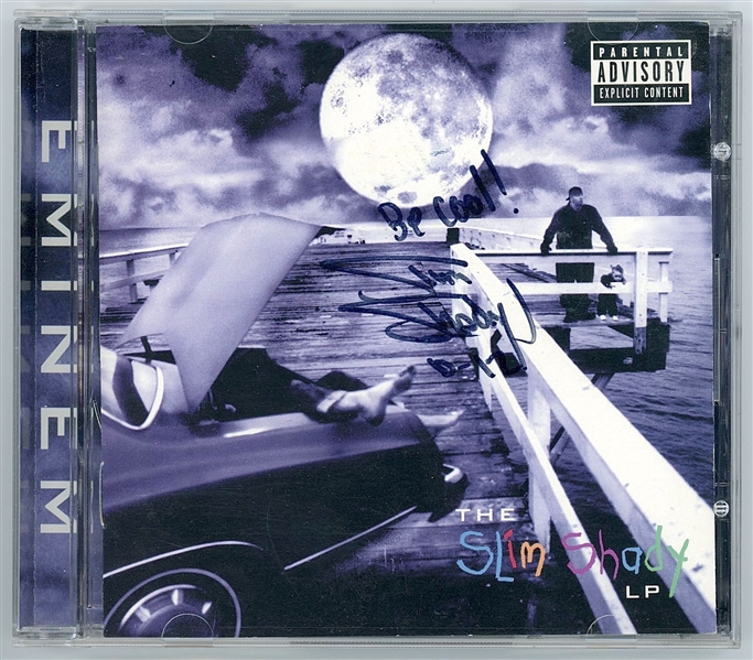 Eminem Signed ”The Slim Shady” CD (Beckett/BAS Guaranteed) 