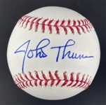 Senator John Thune Signed OML Baseball (Beckett/BAS)