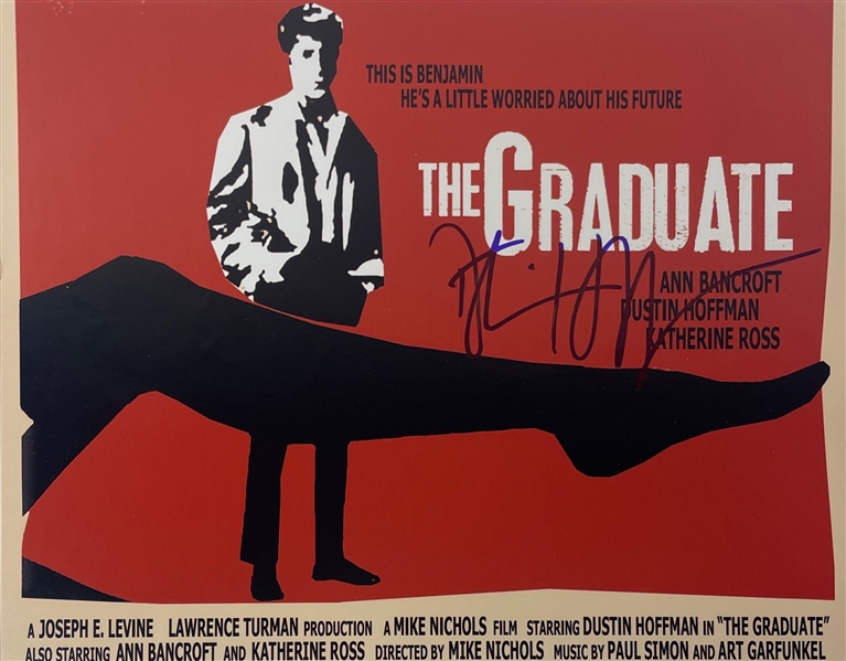 2 - The Graduate Mini Posters: Signed by Dustin Hoffman (Beckett/BAS Guaranteed)