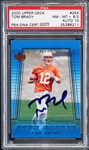 Tom Brady Signed 2000 Upper Deck #254 Rookie Card with GEM MINT 10 Autograph (PSA/DNA Encapsulated)