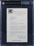 Mother Teresa Typed Signed Letter (Beckett/BAS Encapsulated)