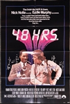 48 Hrs: Eddie Murphy & Nick Nolte Dual-Signed Original Full-Sized Poster (Beckett/BAS Guaranteed) 
