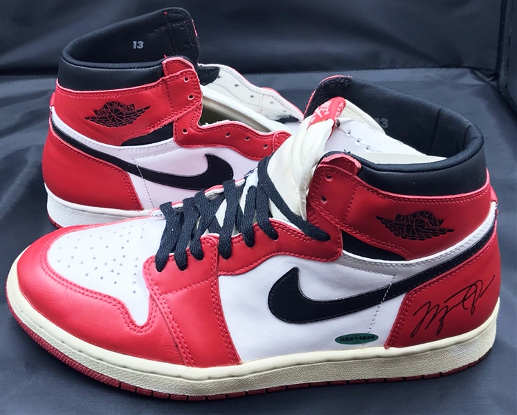 Michael Jordan Signed 1994 Nike Air Jordan 10th Anniversary Re-Issue Sneakers with Box (UDA)