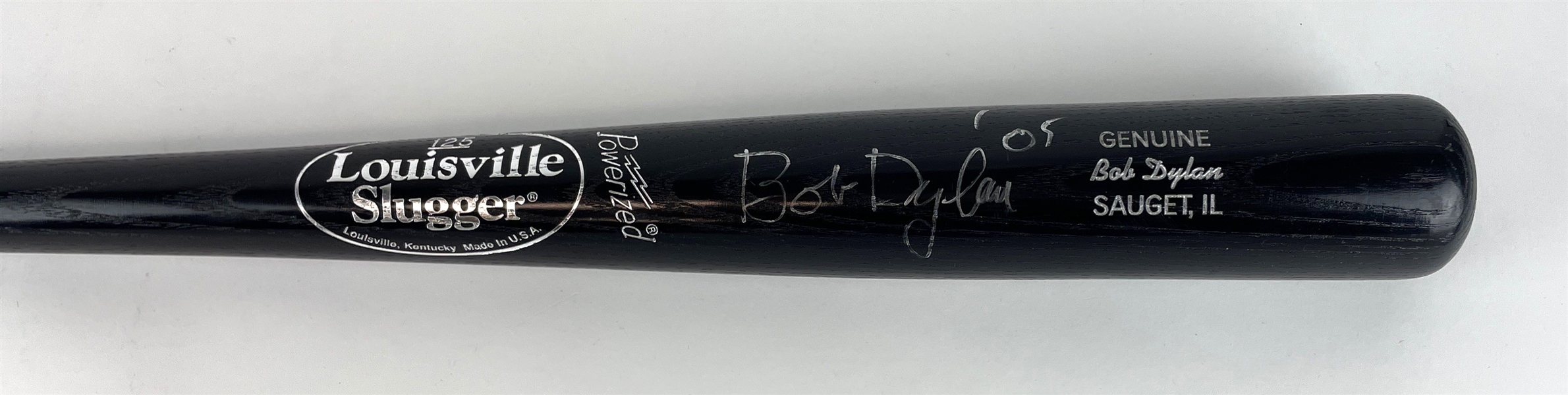 Bob Dylan Signed Louisville Slugger Bat (Epperson/REAL LOA)