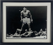 Muhammad Ali Signed 16" x 20" Photo in Custom Framing (JSA LOA)