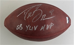 Drew Brees Signed & Inscribed Super Bowl XLIV Wilson Football (Beckett/BAS COA)