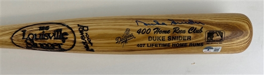 Duke Snider Signed 400 HR Club Commemorative Louisville Slugger Bat (Beckett/BAS)