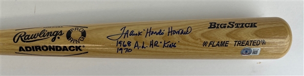 Frank " Hondo " Howard Signed & Inscribed Big Stick Baseball Bat (Beckett/BAS)