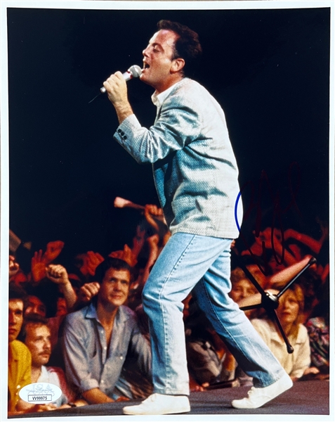 Billy Joel In-Person Signed 8 x 10 Color Photo (JSA COA)