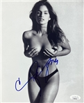 Cindy Crawford Signed 8" x 10" Photo from Herb Ritts Session (#2)(JSA COA)