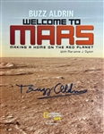 Buzz Aldrin Signed "Welcome to Mars" Hardcover Book (Beckett/BAS LOA)