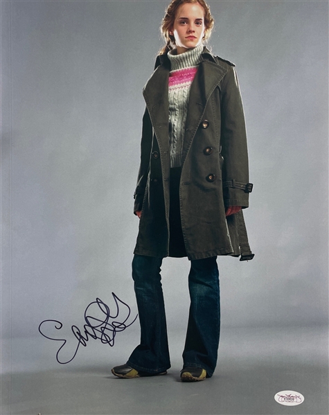 Emma Watson Signed 11 x 14 Color Photo (JSA)