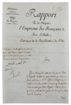 Napoleon Bonaparte Signed 1808 Letter as Emperor of France (Beckett/BAS LOA)