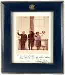 President Jimmy Carter & Rosalynn Carter Dual Signed & Inscribed 8" x 10" Photo to New Zealand Prime Minister (Beckett/BAS Guaranteed)
