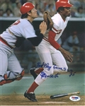 Two Time World Series Champion Ed Armbrister signed 8" x 10" Photo w/ inscription (PSA/DNA)