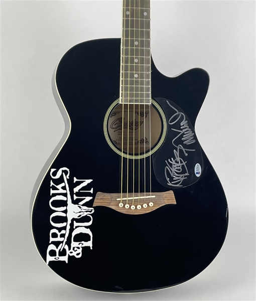 Brooks & Dunn Signed Acoustic Guitar (Beckett/BAS)