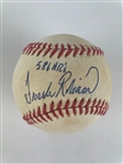Frank Robinson “586 HRs” Signed OAL Baseball (JSA & UD)