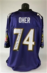 Michael Oher Signed & Inscribed Baltimore Ravens Jersey (TriStar)