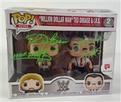 WWE : Ted DiBiase & IRS Signed Funko Pop (JSA)