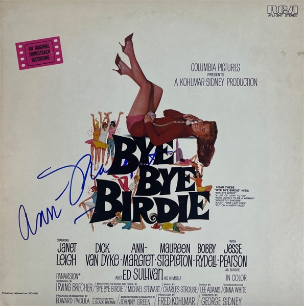 Bye Bye Birdie : Ann Margret Signed Record Album (Beckett/BAS)