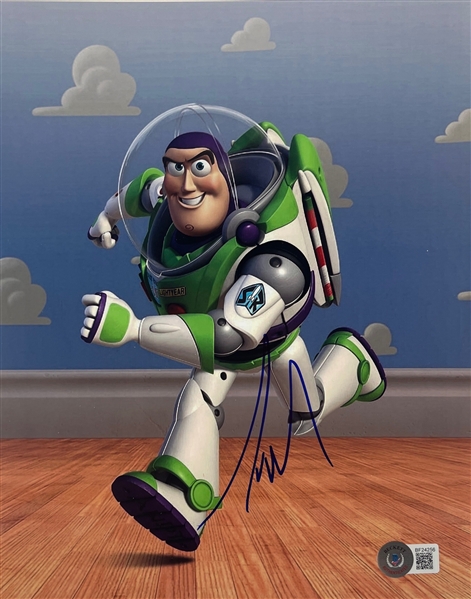 Toy Story: Tim Allen Signed 8" x 10" Buzz Lightyear Photo (Beckett/BAS)